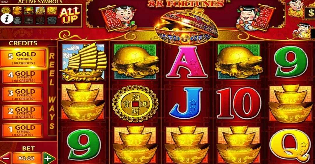 88 Fortunes Slot Machine Wins
